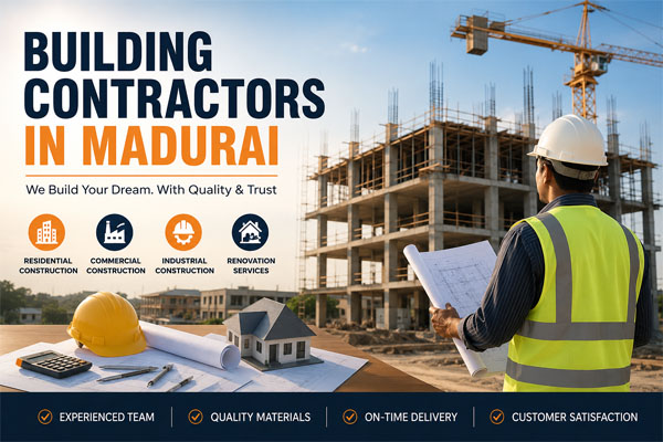Building Contractors In Madurai, Affordable House Construction in Valar Nagar with Loan Facility